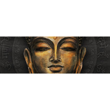 Lade das Bild in den Galerie-Viewer, Spannrahmenbild Buddha Braun Panorama