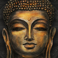 Lade das Bild in den Galerie-Viewer, Poster Buddha Braun Quadrat