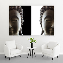 Lade das Bild in den Galerie-Viewer, Acrylglasbild Buddha gespiegelt Querformat