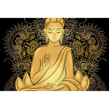 Lade das Bild in den Galerie-Viewer, Poster Buddha im Lotussitz Querformat