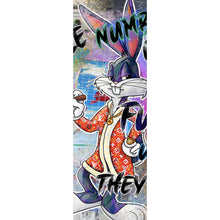 Lade das Bild in den Galerie-Viewer, Leinwandbild Bunny Rule Number One Panorama Hoch