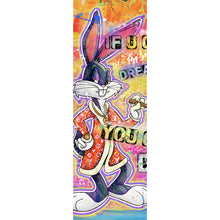Lade das Bild in den Galerie-Viewer, Poster Bunny you can do it Panorama Hoch