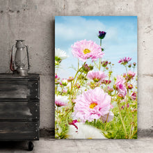 Lade das Bild in den Galerie-Viewer, Acrylglasbild Bunte Frühlingswiese Hochformat