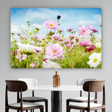 Lade das Bild in den Galerie-Viewer, Acrylglasbild Bunte Frühlingswiese Querformat