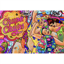 Lade das Bild in den Galerie-Viewer, Poster Bunte Pop Art Comic mit Sprüchen Querformat
