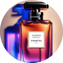 Lade das Bild in den Galerie-Viewer, Aluminiumbild Luxus Chanel Parfüm Kreis