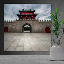 Lade das Bild in den Galerie-Viewer, Poster Chinesische Steinmauer Quadrat