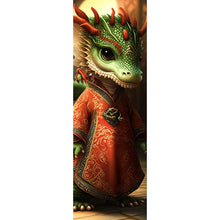 Lade das Bild in den Galerie-Viewer, Poster Chinesischer Baby Drache Digital Art Panorama Hoch