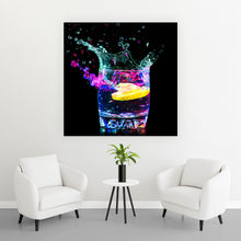 Lade das Bild in den Galerie-Viewer, Poster Colourful Drink Quadrat