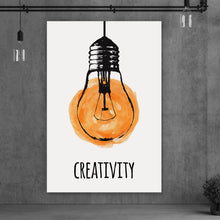 Lade das Bild in den Galerie-Viewer, Leinwandbild Creativity Hochformat