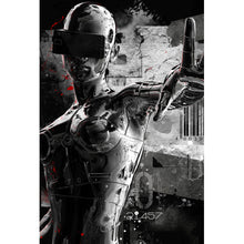 Lade das Bild in den Galerie-Viewer, Poster Cyborg Girl Hochformat