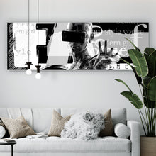 Lade das Bild in den Galerie-Viewer, Leinwandbild Cyborg Girl No.1 Panorama