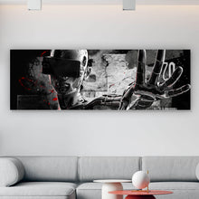 Lade das Bild in den Galerie-Viewer, Poster Cyborg Girl Panorama
