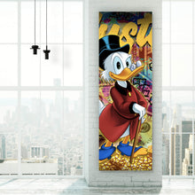 Lade das Bild in den Galerie-Viewer, Aluminiumbild Dagobert Hustle Panorama Hoch