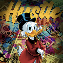 Lade das Bild in den Galerie-Viewer, Spannrahmenbild Dagobert Hustle Quadrat
