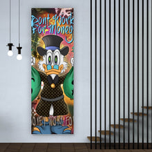 Lade das Bild in den Galerie-Viewer, Poster Dagobert Let Money Work For You Panorama Hoch