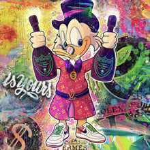 Lade das Bild in den Galerie-Viewer, Poster Dagobert The World Is Yours Quadrat