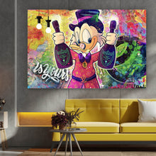 Lade das Bild in den Galerie-Viewer, Acrylglasbild Dagobert The World Is Yours Querformat