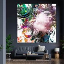 Lade das Bild in den Galerie-Viewer, Leinwandbild David Modern Art Quadrat