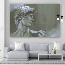 Lade das Bild in den Galerie-Viewer, Poster David Statue Querformat