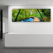 Lade das Bild in den Galerie-Viewer, Poster Deep Forest Panorama
