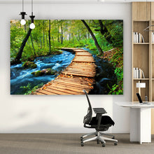 Lade das Bild in den Galerie-Viewer, Poster Deep Forest Querformat