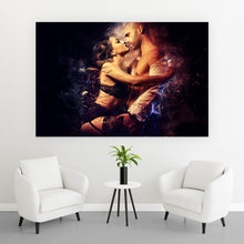 Lade das Bild in den Galerie-Viewer, Leinwandbild Deep Love Querformat