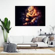 Lade das Bild in den Galerie-Viewer, Aluminiumbild Deep Love Querformat