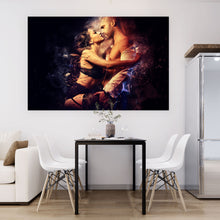 Lade das Bild in den Galerie-Viewer, Leinwandbild Deep Love Querformat