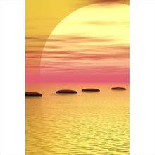 Lade das Bild in den Galerie-Viewer, Poster Der Weg zum Sonnenaufgang Hochformat