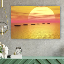 Lade das Bild in den Galerie-Viewer, Poster Der Weg zum Sonnenaufgang Querformat