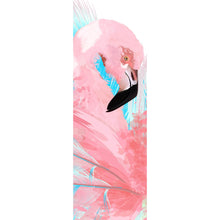 Lade das Bild in den Galerie-Viewer, Leinwandbild Digital Art Flamingo Panorama Hoch