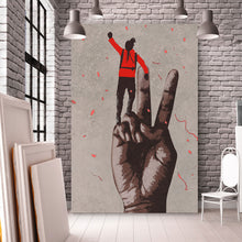 Lade das Bild in den Galerie-Viewer, Acrylglasbild Digital Art Hand No.1 Hochformat