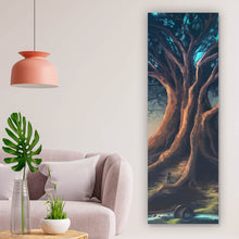 Lade das Bild in den Galerie-Viewer, Acrylglasbild Digital Art Natur Szene Panorama Hoch