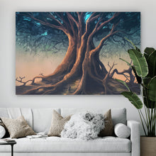 Lade das Bild in den Galerie-Viewer, Leinwandbild Digital Art Natur Szene Querformat