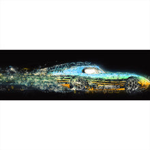 Lade das Bild in den Galerie-Viewer, Leinwandbild Digital Art Rennwagen Panorama