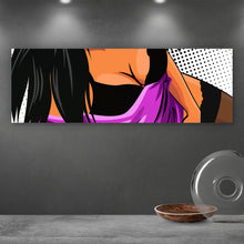 Lade das Bild in den Galerie-Viewer, Spannrahmenbild Sexy Girl Pop Art Panorama