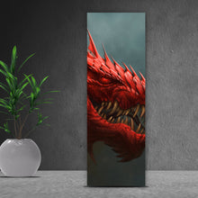 Lade das Bild in den Galerie-Viewer, Acrylglasbild Drache Digital Art Panorama Hoch