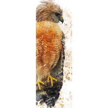 Lade das Bild in den Galerie-Viewer, Acrylglasbild Falke Aquarell Panorama Hoch