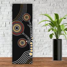 Lade das Bild in den Galerie-Viewer, Acrylglasbild Dotwork Baum Panorama Hoch