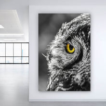 Lade das Bild in den Galerie-Viewer, Poster Dunkle Eule Hochformat