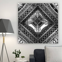 Lade das Bild in den Galerie-Viewer, Poster Eiffelturmgerüst Quadrat