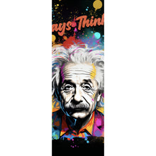 Lade das Bild in den Galerie-Viewer, Poster Einstein Always Thinking Pop Art Panorama Hoch