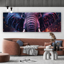 Lade das Bild in den Galerie-Viewer, Poster Elefant Digital Art Panorama
