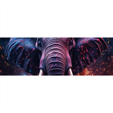 Lade das Bild in den Galerie-Viewer, Poster Elefant Digital Art Panorama