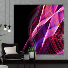 Lade das Bild in den Galerie-Viewer, Poster Elektromagnetische Wellen Quadrat