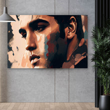 Lade das Bild in den Galerie-Viewer, Acrylglasbild Elvis Presley Abstrakt Querformat
