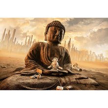 Lade das Bild in den Galerie-Viewer, Poster Endzeit Buddha Querformat
