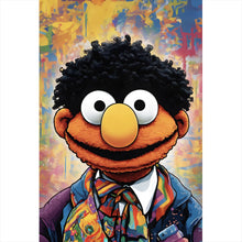 Lade das Bild in den Galerie-Viewer, Poster Erny Portrait Modern Art Hochformat