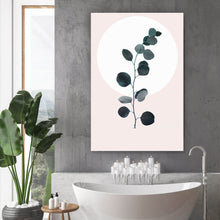 Lade das Bild in den Galerie-Viewer, Acrylglasbild Eukalyptus Zweig Hochformat
